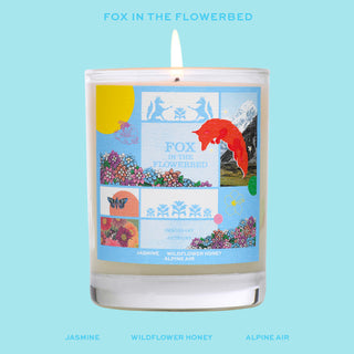 FOX IN THE FLOWERBED - CANDLE