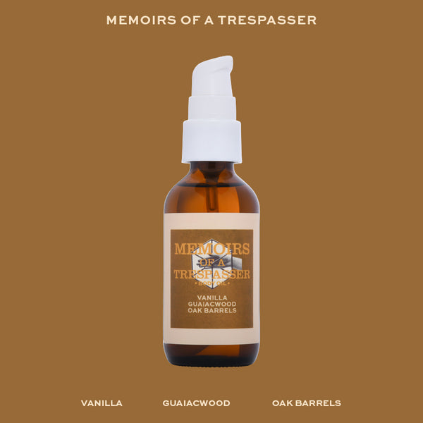 MEMOIRS OF A TRESPASSER - BODY OIL – Imaginary Authors